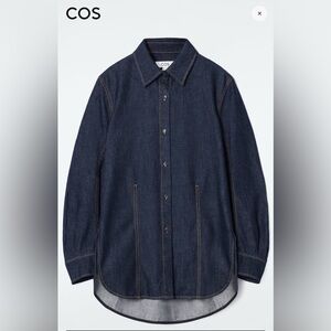 COS OVERSIZED DENIM SHIRT ZISE 10 (M)